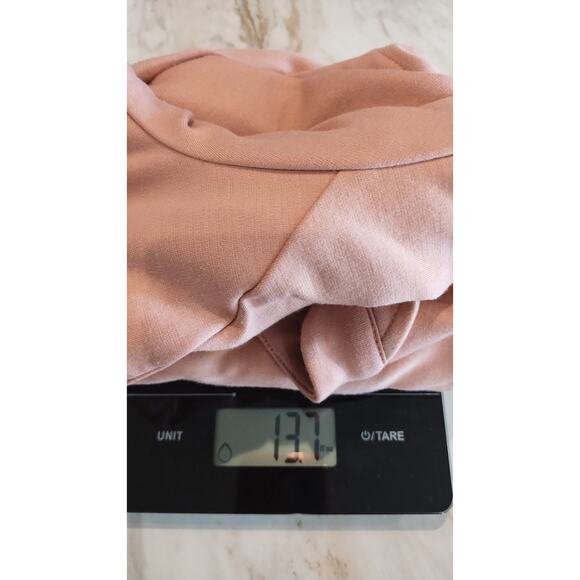 Pink women jacket with zip asymmetrical Embroidered Back size large - Picture 14 of 14